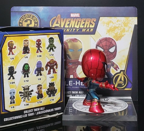 Funko Mystery Minis Marvel Infinity War Iron Spider 1:36 + Caja (3 ENVÍO GRATUITO) - Imagen 6 de 11