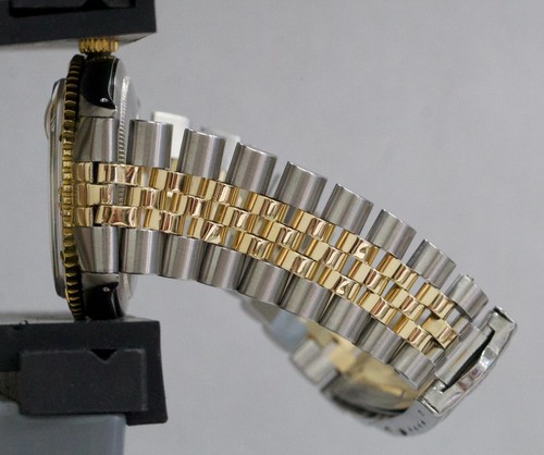 VINTAGE ROLEX DATEJUST 36MM CHAMPAGNE Turn-O-Graph JUBILÄUM Stahl 18K Gold 1625 - Bild 9 von 9