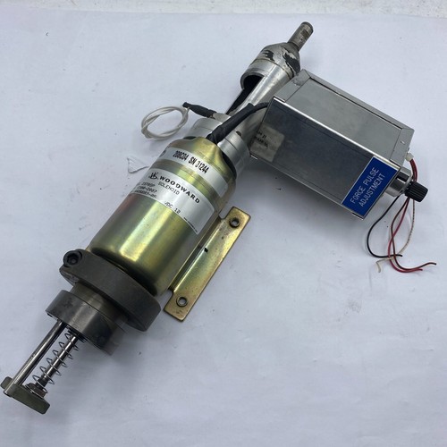 WOODWARD SOLENOID 2370SP P/N: 2300-2007 S/N:4826683-05 VDC 12 ⭐