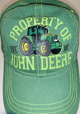 “Property of John Deere” - Youth Baseball Cap/Hat - Adjustable One-Size