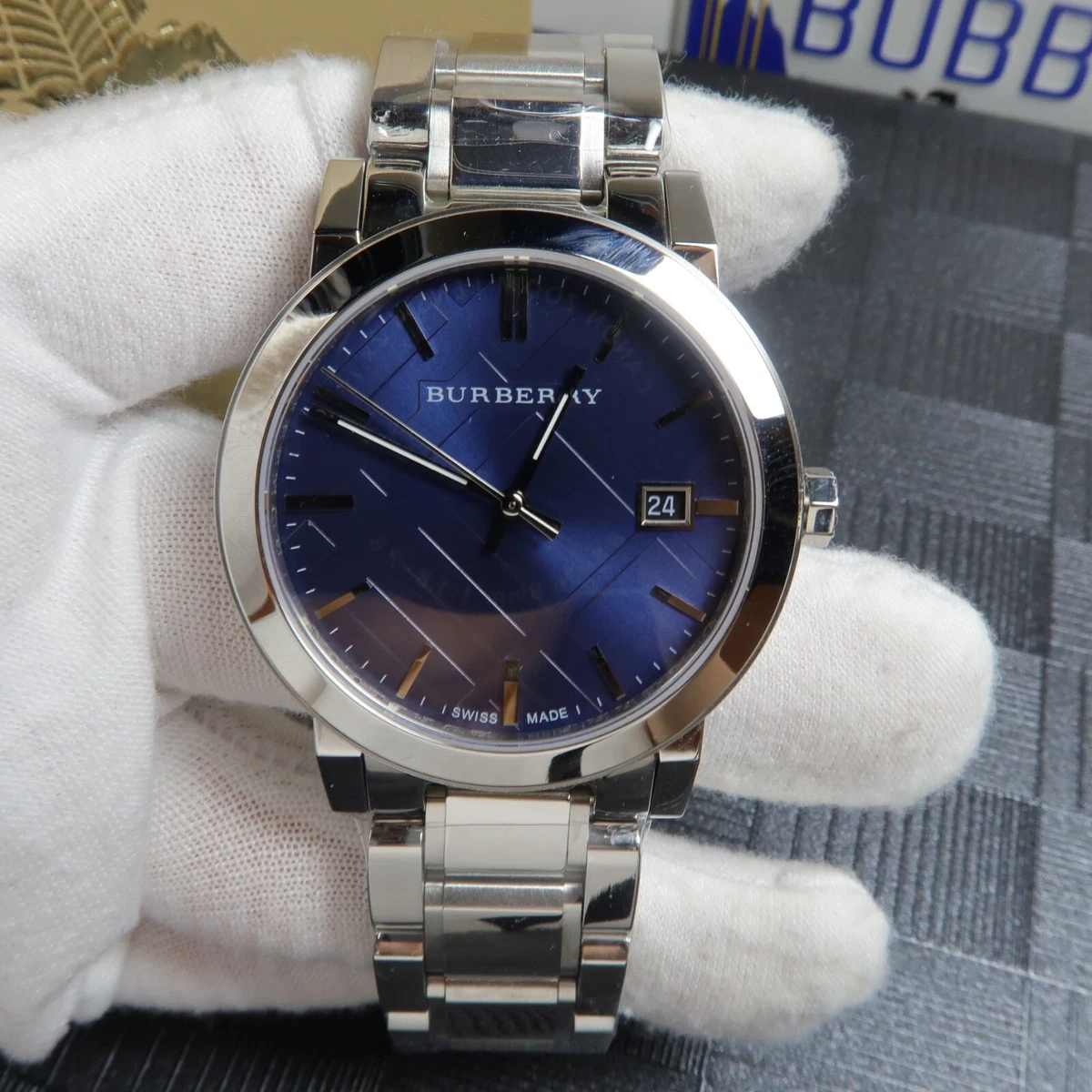 Burberry Blue Wristwatches for sale | eBay