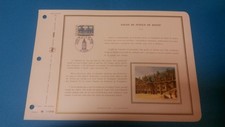FRANCE DOCUMENT ARTISTIQUE YVERT 1806 PALAIS DE JUSTICE DE ROUEN 1974  L677
