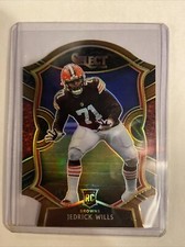 Jedrick Willis Select RC Brown Die Cut Prizm Concourse 342/355 no.90