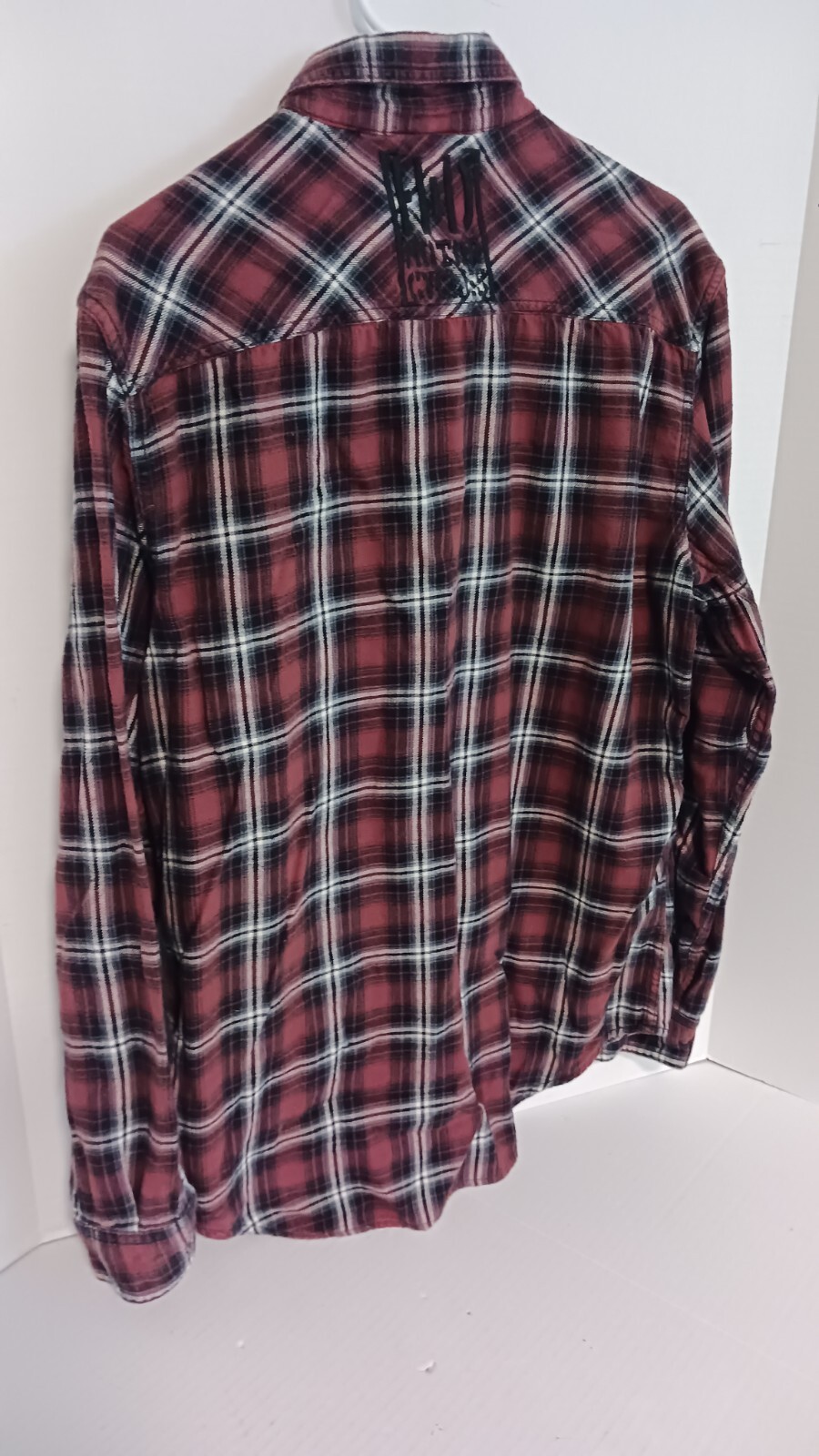 Authentic Harley Davidson Button Long Sleeve Flan… - image 6