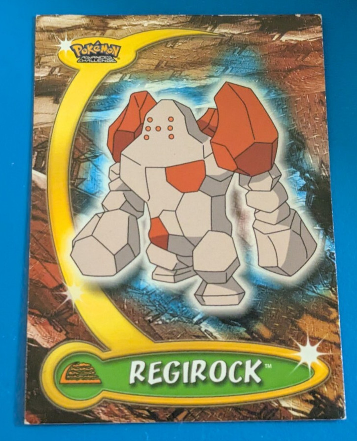 Regirock 56 Pokemon Topps Advanced Challenge 2004 TCG | Some Play