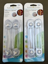 Little Chicks Adhesive Cabinet Latches Child Safety X 2 Packs