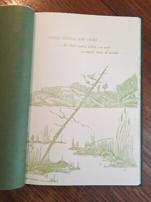 These Things Are Ours by Gwen Frostic Hardcover 1960 Presscraft