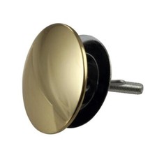 Westbrass D202-01 Polished Brass Sink Hole Cover, 2 in. Diameter i