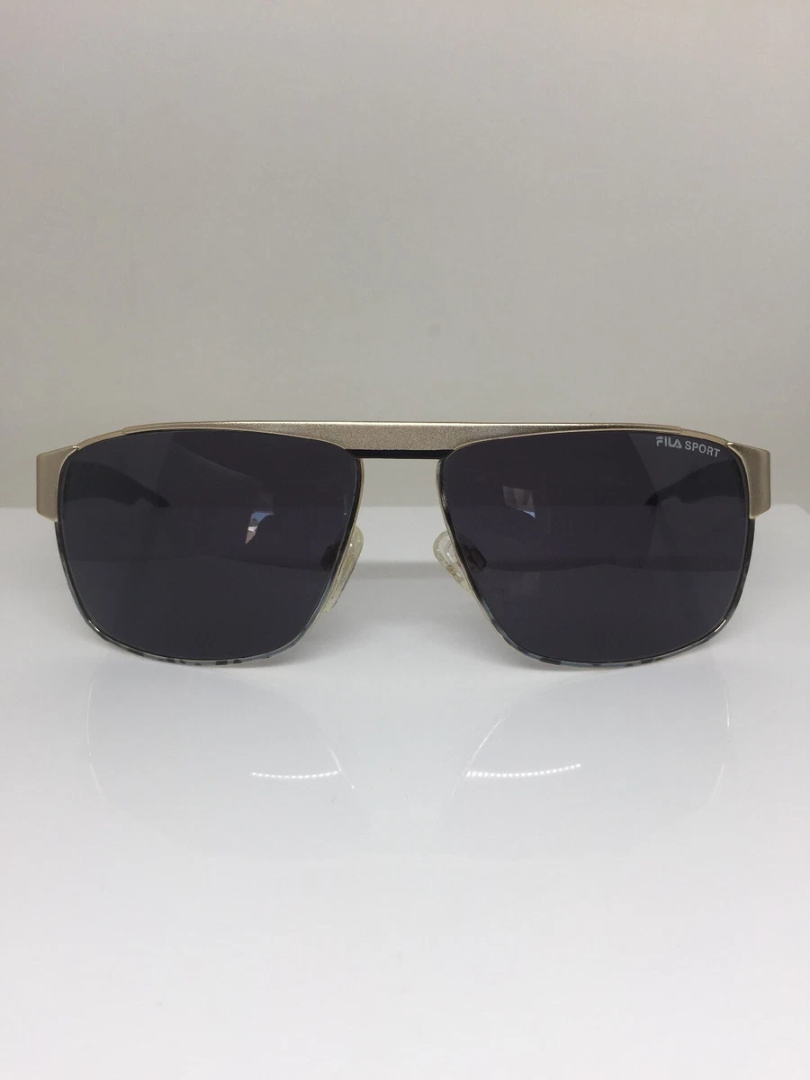 New Vintage Fila Sport Sunglasses Fila 8508 Sunglasses C. B Gold w Multicolor