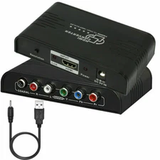HDMI to RGB Ypbpr Component Video Audio Converter Adapter HDMI in to Component