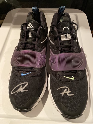 Giannis Antetokoumpo Nike Zoom Freak 3 Black X2 Size12 Beckett Witnessed  Bucks | eBay