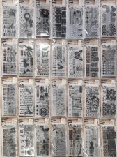 Tim Holtz Stampers Anonymous Clear Stamps & Stencil Set YOU PICK Over 35 Styles