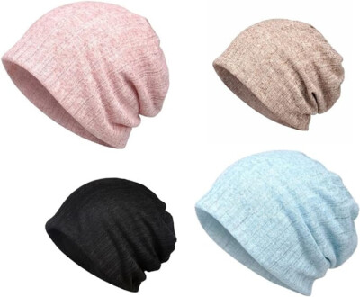 Gerippte Beanie Mütze leicht