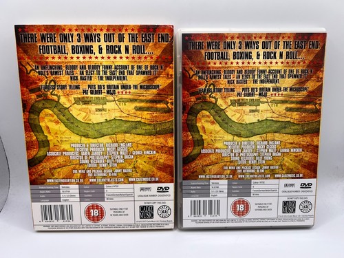 COCKNEY REJECTS East End Babylon DVD w/ Slipcover Region Free - PLEASE READ - Picture 2 of 9