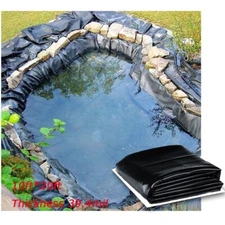 10ft*20ft Thickness 39.4 mil Flexible Water Garden Pond Liner Waterproof Gasket