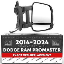 Ram Promaster Passenger Side Mirror Replacement - Powered Adjustment, Manual ...