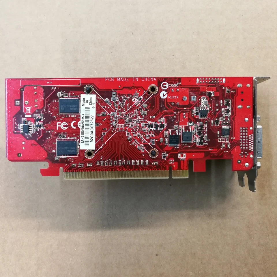 ASUS Radeon HD 3450 256MB Video Card EAH3450/DI/256M/A DVI VGA HDMI SFF PCI-E - Image 2 of 4