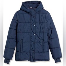 Amazon Essentials Women's Heavyweight Long-sleeve Hooded Puffer Coat