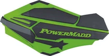 POWERMADD Sentinal Handguards (Green/Black) 34403