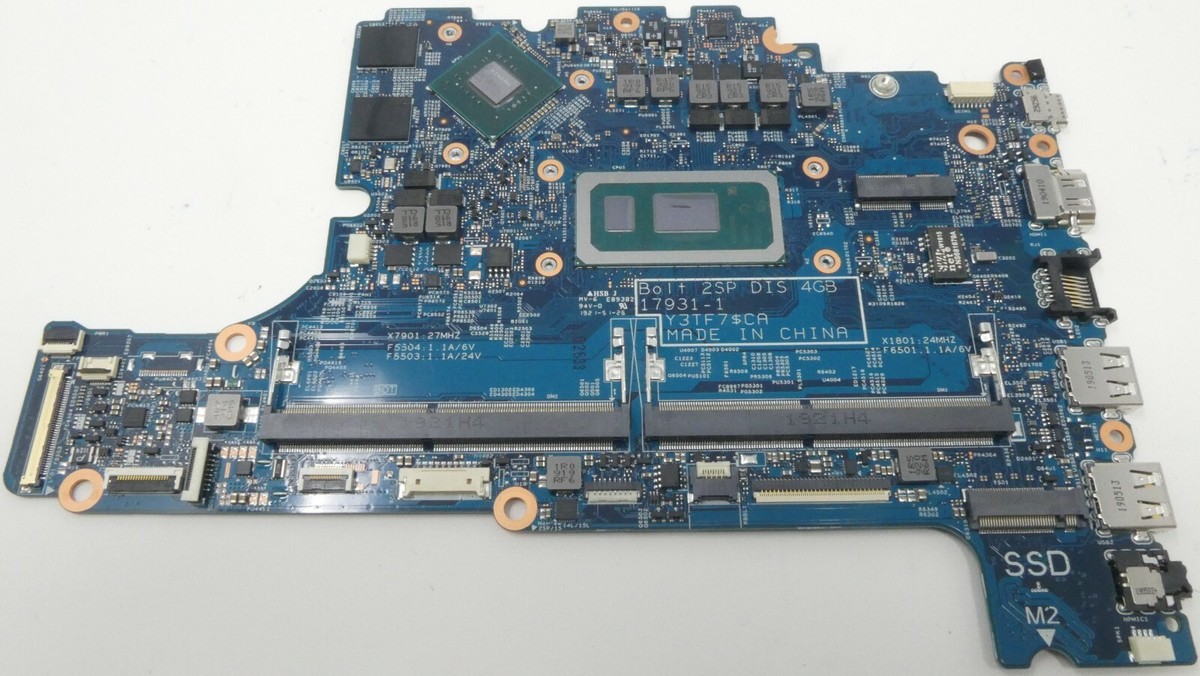 Dell Inspiron 5583 Motherboard - i7-8565u - MX130 - T0T3P | eBay