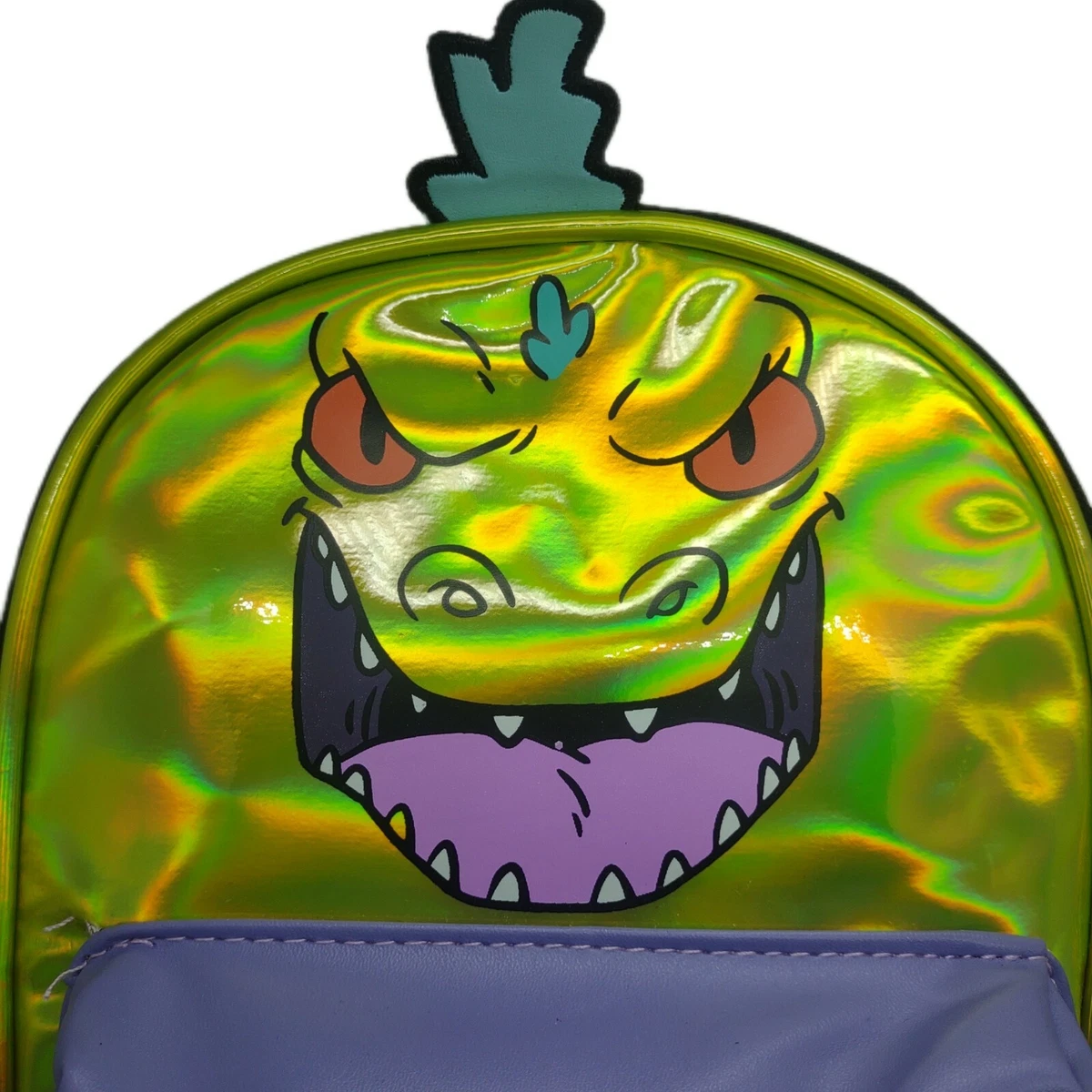 Rugrats Holographic Reptar Mini Backpack Purse Nickelodeon Tommy Chucky Viacom