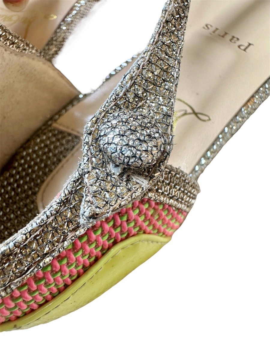 Christian Louboutin Neon T-Bar Flats 36 Runs Small | eBay Christian Louboutin Neon T-Bar Flats 36 Runs Small | eBay