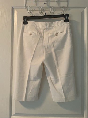 Club Monaco Women Ivory Colour Culotte Straight Capris Wool Size 2 Excellent - Picture 2 of 10