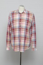 180 01/198 GAASTRA Damen Bluse Gr. XXL weiß  rosa rot hellblau kariert Sailmaker