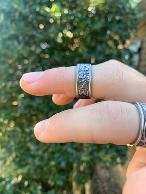 Anillo cuchara a mano para robar acero inoxidable | eBay