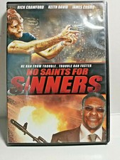 No Saints for Sinners-DVD-Crawford/David-Action-Indy Flick-HTF