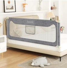 melafa365 Bed Rails for Toddlers Baby Bed Rail Guard Height Adjustable.
