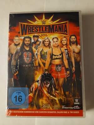 WRESTLEMANIA 35   3 DVD NEU