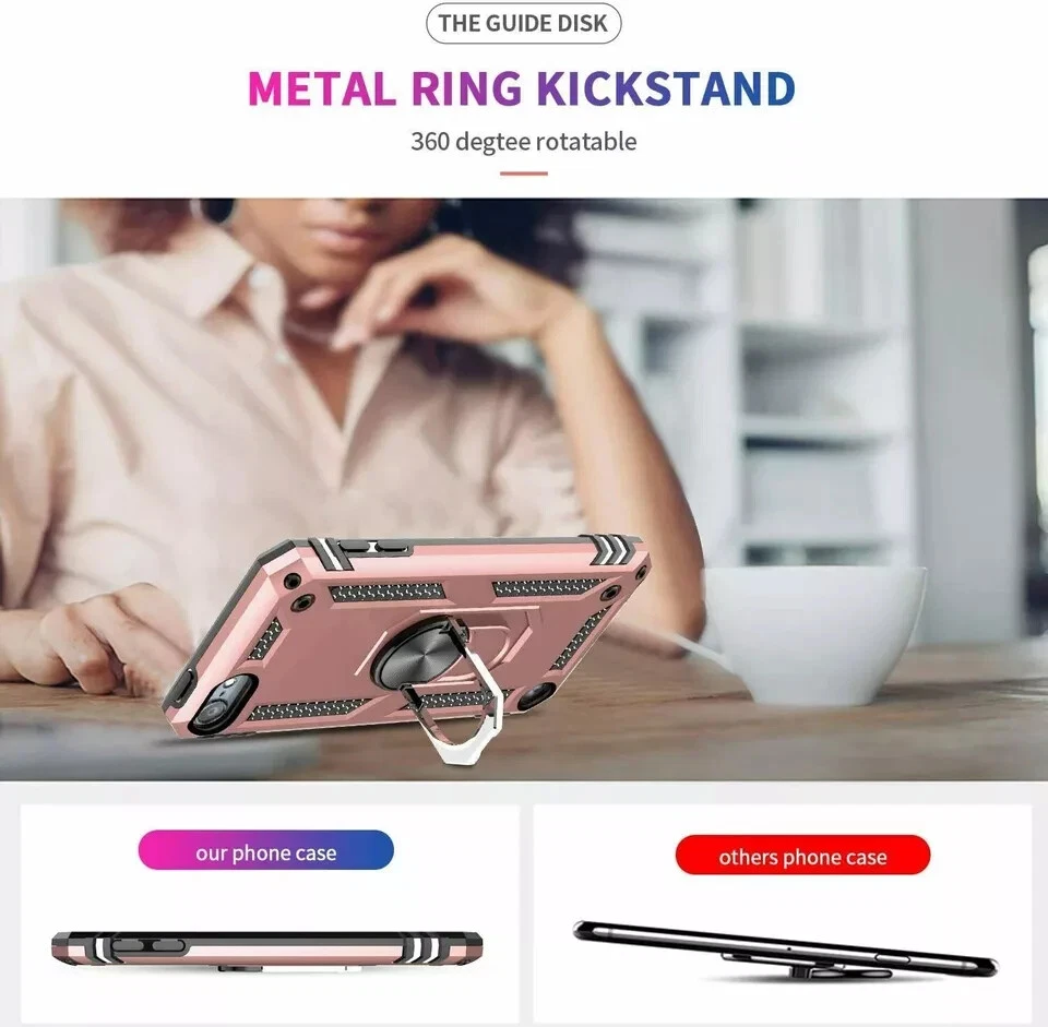 Funda para iPod Touch Gen 5ta 6ta 7ma Generación Resistente Armadura Cubierta Antigolpes Foto 4 de 4