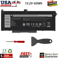 Lot RJ40G Laptop Battery For Dell Latitude 5420 5520 Precision 3560 63Wh M033W