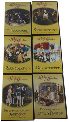 Die Welt der Märchen-DEFA-Rotkäppchen, Dornröschen u.a. auf 6 DVDs-sehr gut