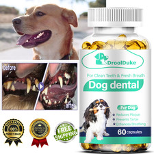 Teeth Cleaning for Dogs - Dog Dental Care - Plaque  Bad Breath Off,Fresh Breath
