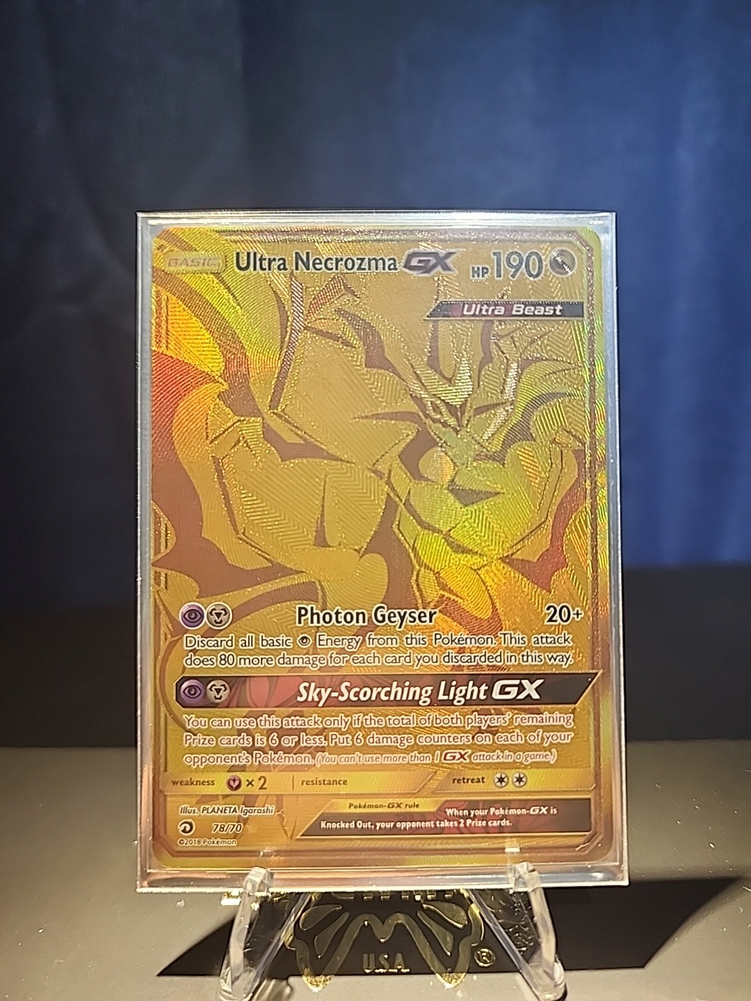 Ultra Necrozma GX 2018 Sun & Moon: Dragon Majesty #78/70 Holo (Secret) Price Guide - Sports Card Investor Ultra Necrozma GX 2018 Sun & Moon: Dragon Majesty #78/70 Holo (Secret) Price Guide - Sports Card Investor