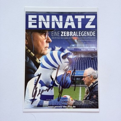 Bernard Dietz Original Signiert Autogrammkarte AK MSV Duisburg Legende DFB WM EM