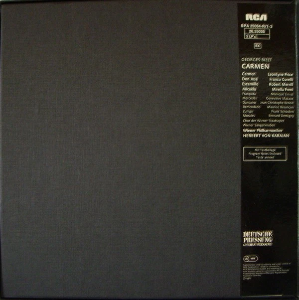 Georges Bizet / Leontyne Price / Franco Corelli / Robert Merrill / Mirella Fr... - Image 2 of 4