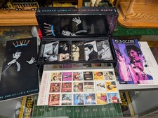 Elvis Presley Complete 50 masters cassette box set w/cover stamps  book