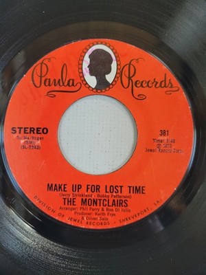 MONTCLAIRS - Make Up For Lost Time / How Can One Man Live - 1995 Reissue 381