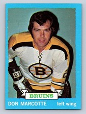 1973-74 Topps #89 Don Marcotte Boston Bruins - NM