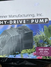 PondMaster ProLine HY-DRIVE 6000-GPH Waterfall Pump