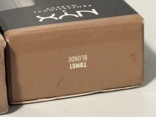 2 Pack NYX Tinted Brow Mascara TBM01 Blonde - Picture 3 of 3