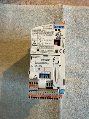 Lenze 8200 Vector Inverter Frequency Drive E82EV251_2C Tested