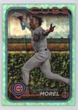 2024 Topps Chrome Logofractor Edition Aqua Refractor /199 Christopher Morel 1s4t