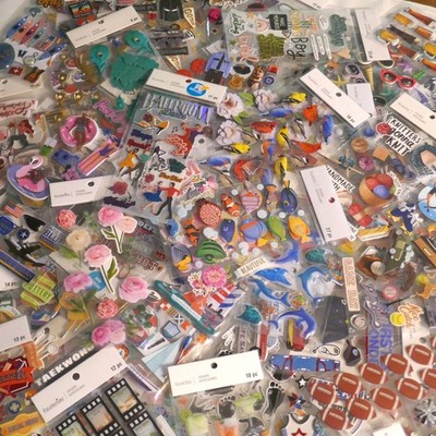 110 PACKS BY RECOLLECTIONS !  MANY THEMES AND SO MANY PIECES! NO DUPLICATES