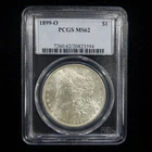 1899-O Morgan Silver Dollar PCGS MS62 – Certified New Orleans $1