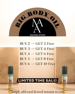 Big Body Oil | Designer/Niche Fragrances | 8ml Roll On
