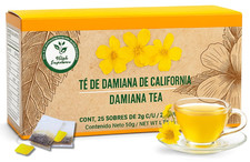 Damiana Herbal Tea – 100% Turnera Diffusa – 25 Tea